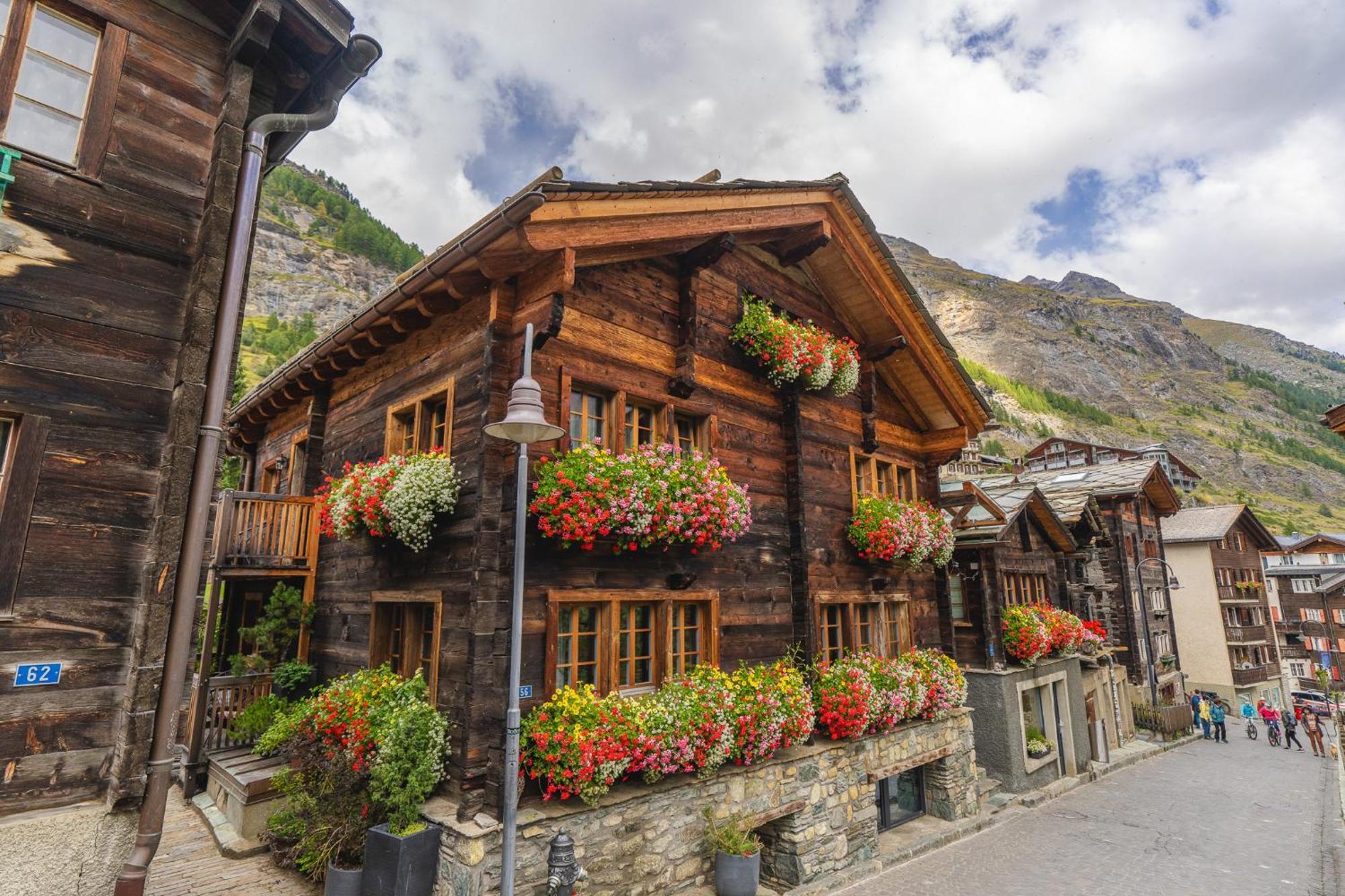 Chalet Schuler Zermatt Buitenkant foto