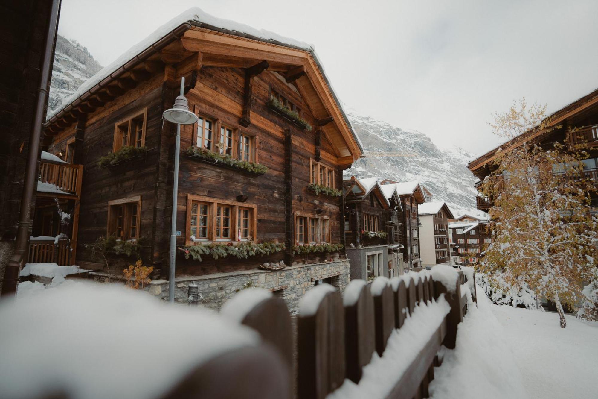 Chalet Schuler Zermatt Buitenkant foto